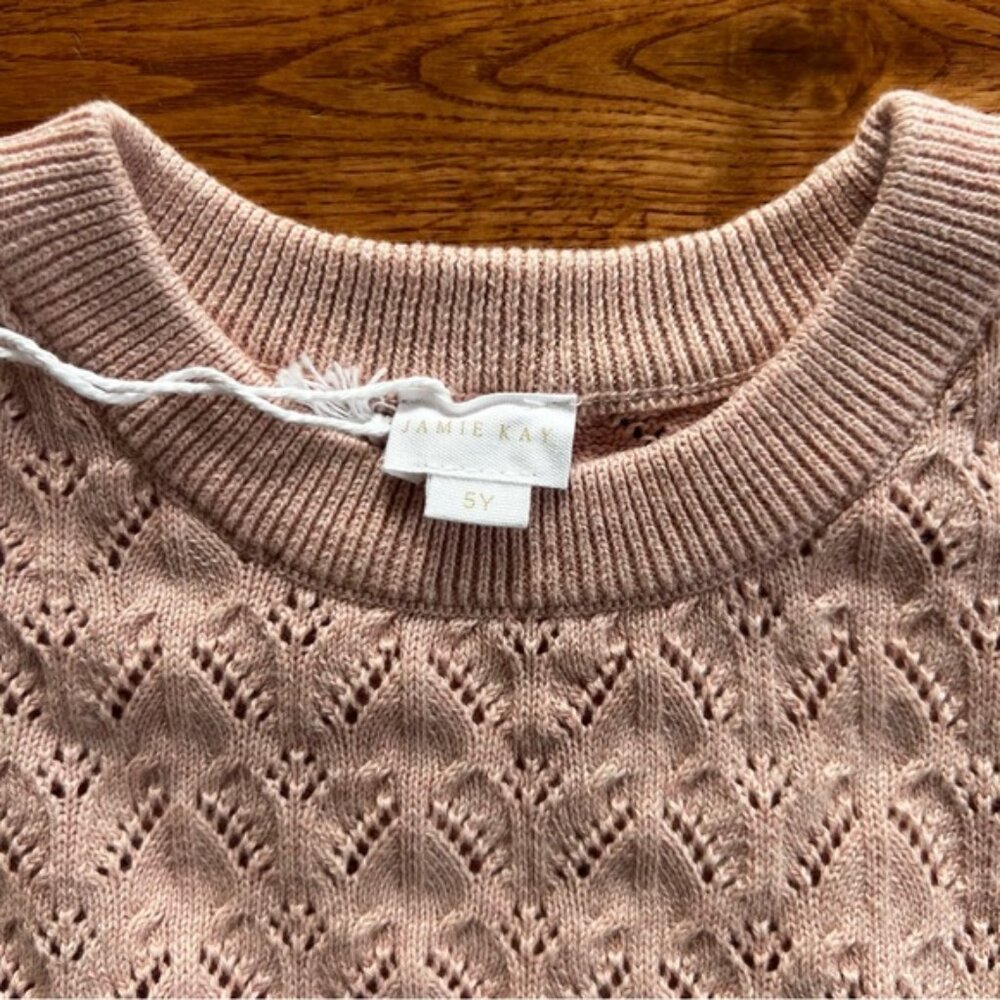Jamie Kay NWT size 5Y Beth knit sweater - Picture 3 of 9